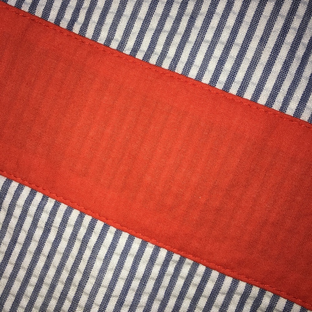 Seersucker, lined dress, size 8 - Picture 3 of 12